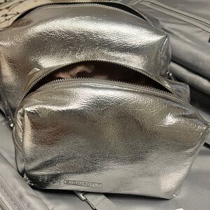 BÉIS x Chipotle The Burrito Pouch Set 
in Foil. NWT